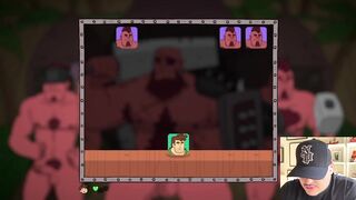 Bear daddy gets hard playing video games cumshot cartoon