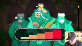 Bear daddy gets hard playing video games cumshot cartoon