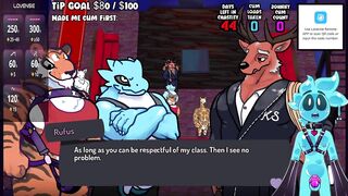 Slime rope bunny gets haunted mansion training in a gay adult animation