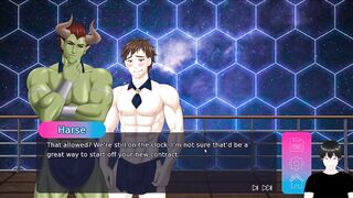Young gamer gets fucked raw by monster cock gameplay hentai hardcore