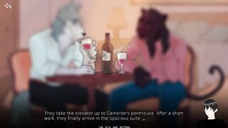 Cameron x Cunningham old flames wrecked by dominant bear gangbang