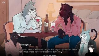 Cameron x Cunningham old flames wrecked by dominant bear gangbang