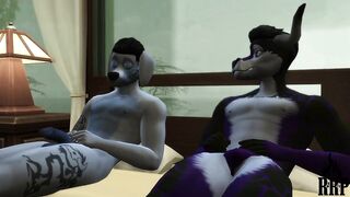 Roddy's ruined on Valentines Day in Sims 4 gay hentai