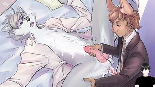 Dorm Buddies Wolfgang Robbie brutal shafted gay hardcore furry fuck sloppy mess