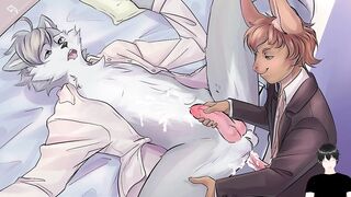 Dorm Buddies Wolfgang Robbie brutal shafted gay hardcore furry fuck sloppy mess