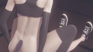 Cat Femboy Gets Destroyed in Raw Bareback Handjob & Creamy Load
