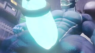 Druth Throb Edging Animation The ultimate gay furry muscle solo