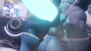 Druth Throb Edging Animation The ultimate gay furry muscle solo