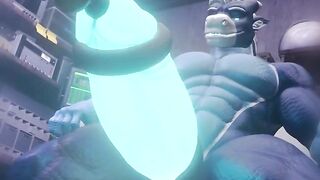Druth Throb Edging Animation The ultimate gay furry muscle solo