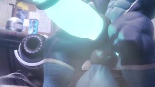 Druth Throb Edging Animation The ultimate gay furry muscle solo