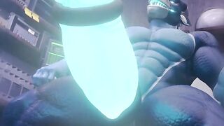 Druth Throb Edging Animation The ultimate gay furry muscle solo