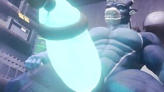 Druth Throb Edging Animation The ultimate gay furry muscle solo