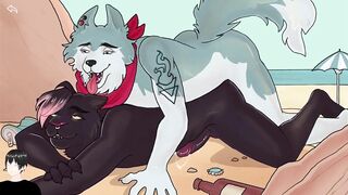 Cameron destroys Cunningham in fifth sex raw Hentai hardcore gay brutal