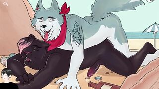 Cameron destroys Cunningham in fifth sex raw Hentai hardcore gay brutal
