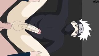Minato brutally fucks Kakashi rough gay rough