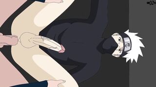 Minato brutally fucks Kakashi rough gay rough