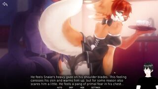 Snake gets fucked raw by Evan in first gay hardcore 2D hentai