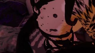 Femboy treatment Femboy gets stuffed raw in VRChat furry animation