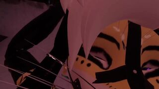 Femboy treatment Femboy gets stuffed raw in VRChat furry animation
