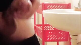 sperm flooded in one minute big dick pounded pussy raw creampie
