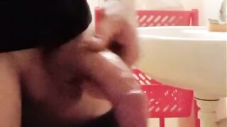 sperm flooded in one minute big dick pounded pussy raw creampie