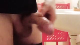sperm flooded in one minute big dick pounded pussy raw creampie