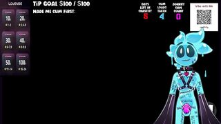 Slime gets wrecked by three horny demons in a haunted hotel