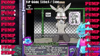 Slime & Bunny gangbanged in the big city rough gay furry cartoon
