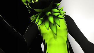 Furry blowjob POV where massive cum fills your mouth while you choke on it