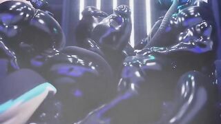 Growing latex musk gas mask dragon choked cum spewing nighdruth animations