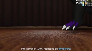 Dragon Pump Hyper Muscle Growth Gay Furry Animation Dick Choked