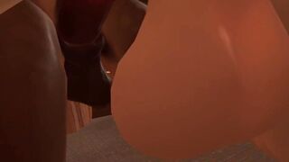 Destroyed by thick hunk cum Atlas x Deer Gangbang