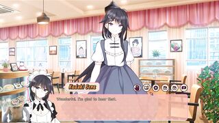 18 year old femboy maid gets destroyed by rough blonde
