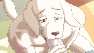 Beastars Legoshi x Jack Furry Yaoi Raw Hentai Gay Cartoon Cum