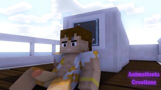 The Captain's Cock destroyed his tight ass after Jenny mod added cumshots