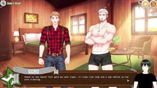 Goro Dom Top wrecks his camp buddy scoutmaster raw gameplay with creampie