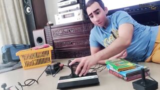 Step Gay Dad Strip Game Bet Makes Atari Fetish Hotter