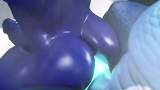 Druth and tritan deep throat cum dump