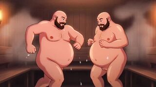AI Gays Sweat And Choke On Huge Dicks