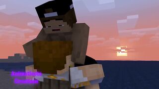 Minecraft Gay Sex Mod Fucks Latin Friend Big Cock Outside