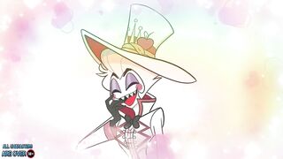 Alastor gagged and wrecked in Hazbin Hotel's raw cartoon sex