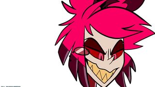 Alastor gagged and wrecked in Hazbin Hotel's raw cartoon sex