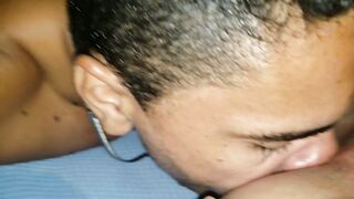 Big cock drenched in raw amador boquete barebacked till cum floods inside
