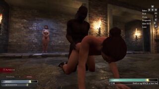 Slaves of Rome destroyed by his master’s brutal big cock control