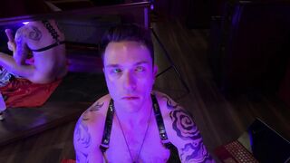 Throatfucked gagging and loving it deepthroat muscle solo facefuck