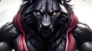 Werewolf knotting rips apart tight hole sloppy gaping
