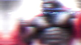 Werewolf knotting rips apart tight hole sloppy gaping