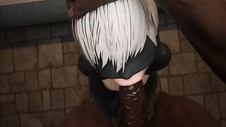 Astolfo's depraved compilation pt8 gangbanged by big black cocks