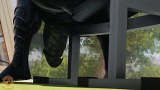 Venom wrecks Spider-Mans throbbing cock into a huge muscular monster