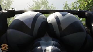 Venom wrecks Spider-Mans throbbing cock into a huge muscular monster